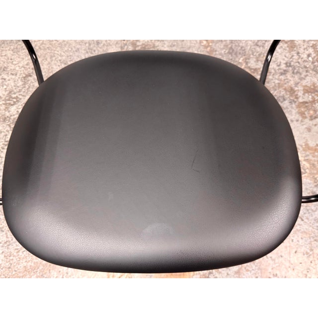 Black GamFratesi for Gubi Masculo Meeting Chair For Sale - Image 8 of 12