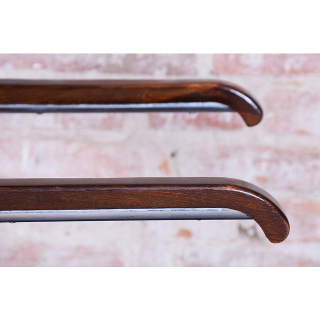 Bauhaus Chairs in Beech by R. Slezák, 1930s, Set of 2 For Sale - Image 10 of 11