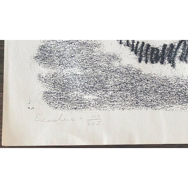 1960s Stanley Lewis, "Exodus" from Wanderers Illustrations 112/225, 1964 For Sale - Image 5 of 9