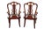 Brown English Regency Lyre Back Gilded Armchairs, a Pair For Sale - Image 8 of 9