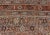 Textile Early 20th Century Geometric Persian Shiraz Rug With Tri-Medallion Design in Shades Orange Blue For Sale - Image 7 of 13