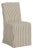 Slipcover for Stoffer Home x Cloth & Company for Lindy Dining Chair in Jane Stripe Burlap For Sale