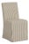 Stoffer Home x Cloth & Company Slipcover for Lindy Dining Chair in Jane Stripe Burlap For Sale