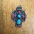 Matilde Poulat Matl Mexican Silver and Turquoise Cross Pendant For Sale - Image 12 of 15