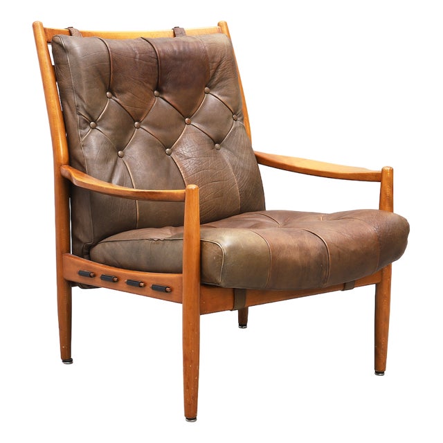 Swedish Lacko Chair by Ingemar Thillmark for Ope Mobler, 1960s For Sale