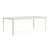 Brown Jordan Kantan Aluminum 43" x 77" Rectangle Dining Table in Shade For Sale