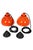 Danish Space Age Pendant Lamps by K. Kewo for Nordisk Solar, 1970s, Set of 2 For Sale - Image 11 of 18