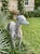 Vintage Cast Lead Greyhound / Whippet Garden Statue For Sale - Image 11 of 12
