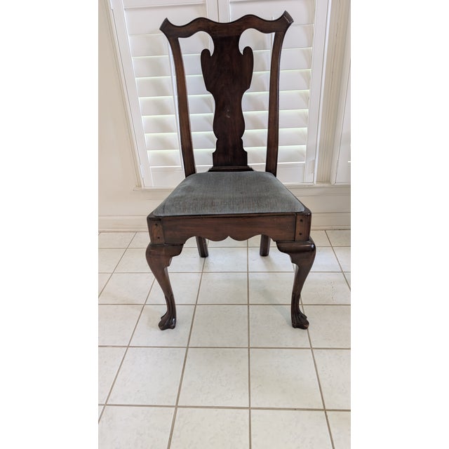 Incredible Set of 6 Vintage Pennsylvania House Dining Room Chairs! Hybrid Queen Anne/ Chippendale Style with Classic Vase-...