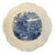 1890s Ridgways "Catskill Moss" Fairmount Gardens Blue Transferware Plates - Set of 4 An exceptional and rare find for the...