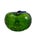 1970's Vintage Murano Glass Style Green Apple Paperweight For Sale - Image 4 of 12