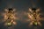 Mid-Century Brass and Glass Wall Lamps attributed to Sische, Germany, 1960s, Set of 2 For Sale - Image 3 of 11