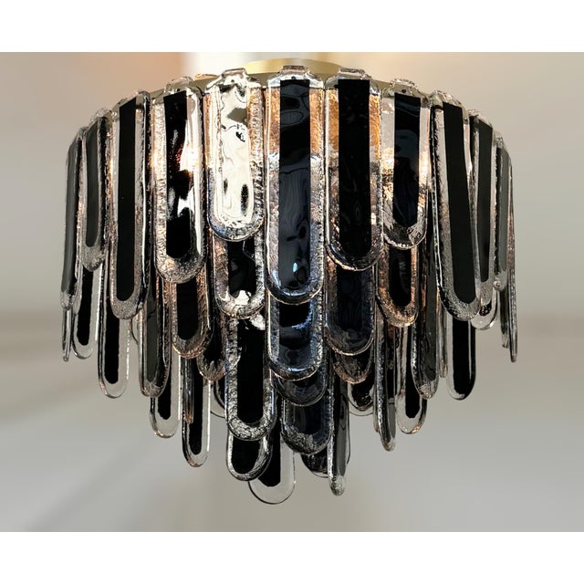 Not Yet Made - Made To Order 21st Century Cascata Murano Flush Mount by Fabio LTD For Sale - Image 5 of 6