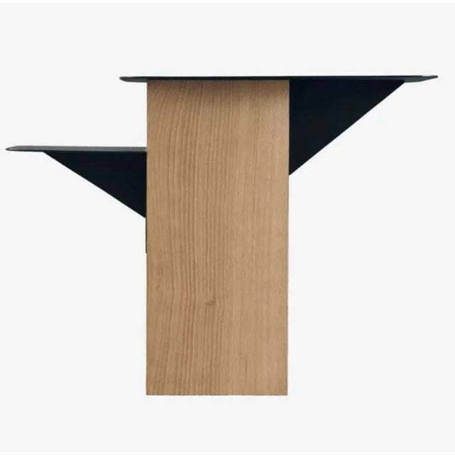 Contemporary Large Grafit Side Table by Radar For Sale - Image 3 of 7