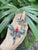 Gemstone Bochic "Orient" Opal, Multi Sapphires & Ruby Ring Set In 18K Gold & Silver For Sale - Image 7 of 18