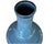 Chinese Blue Glazed Vase, Qing Dynasty Style For Sale - Image 4 of 6