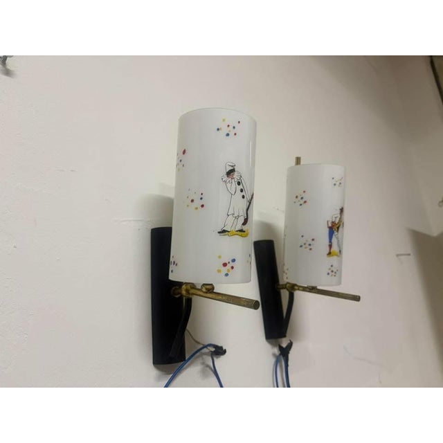 Vintage Wall Lights, 1970, Set of 2 For Sale - Image 9 of 12