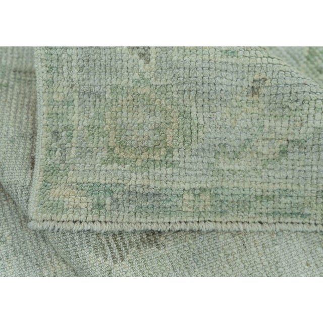Turkish Oushak Rug 2'2" x 10'6" #19323 For Sale In Houston - Image 6 of 8