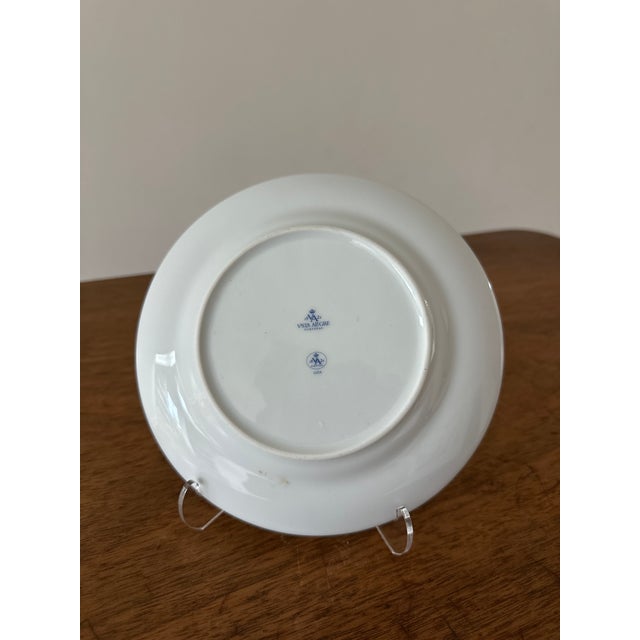 Vista Alegre bread and butter plate. Beautiful transitional pattern.