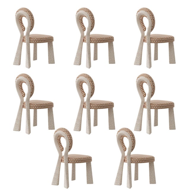 Mary Dining Chairs by Ottiu, Set of 8 For Sale - Image 11 of 11