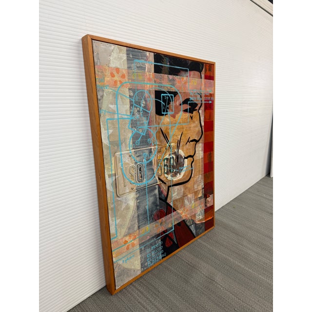 Marc Bosworth Final Phase Mixed Media Artwork For Sale - Image 9 of 12
