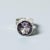 Silver and Amethyst Ring by Rolf Kaplan, 1958 For Sale - Image 4 of 6