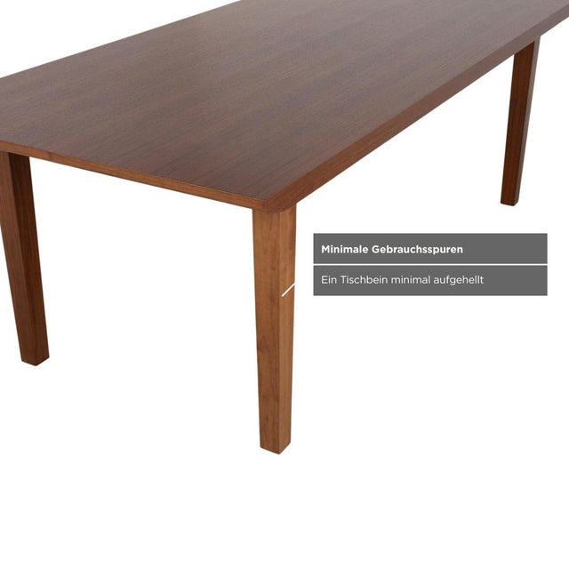 Wood Wooden Dining Table in Brown by Wittmann For Sale - Image 7 of 14