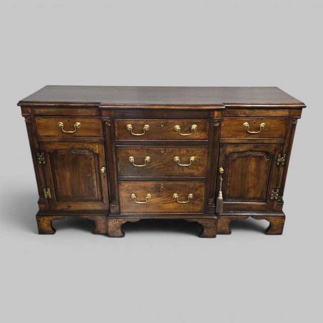 Breakfront Dresser Base, 1920 For Sale - Image 11 of 11