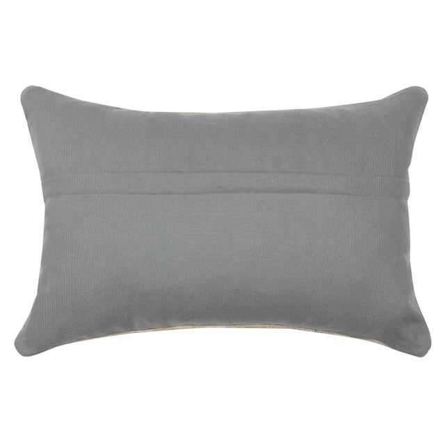 16"x24" Vintage Kilim Cushion Cover. Turkish Hemp Accent Pillow. Throw Pillow For Sale - Image 4 of 4