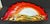 1950s Murano Art Glass Vibrant Confetti Handblown Scalloped Rim Centerpiece Bowl For Sale - Image 9 of 17