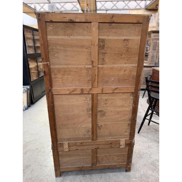 Early 20th Century Oak Display Cabinet For Sale - Image 11 of 13