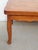 Large Louis XV Style Cherrywood Table with Extensions, 1990s For Sale - Image 9 of 18