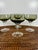 A refined set of four vintage Sasaki “Coronation Smoke” coupe glasses, crafted in Japan and celebrated for their...