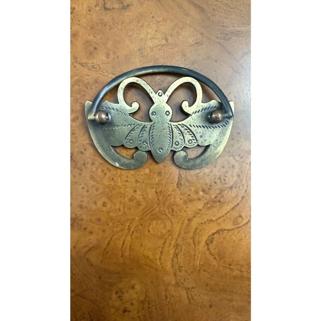 Metal 1970s Henredon Asian Dresser Pull For Sale - Image 7 of 9