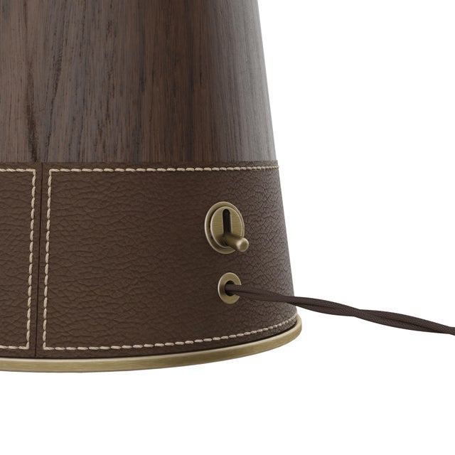 Lloyd II Table Lamp by Wood Tailors Club For Sale - Image 9 of 17