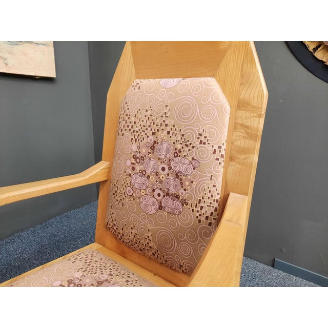 K49 Anthroposophical Desk Chair by Felix Kayser for Schiller Möbel, 1930s For Sale - Image 14 of 17