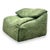 Vintage Green Plumy One-Seater Sofa Chair by Annie Hiéronimus for Ligne Roset For Sale - Image 17 of 17