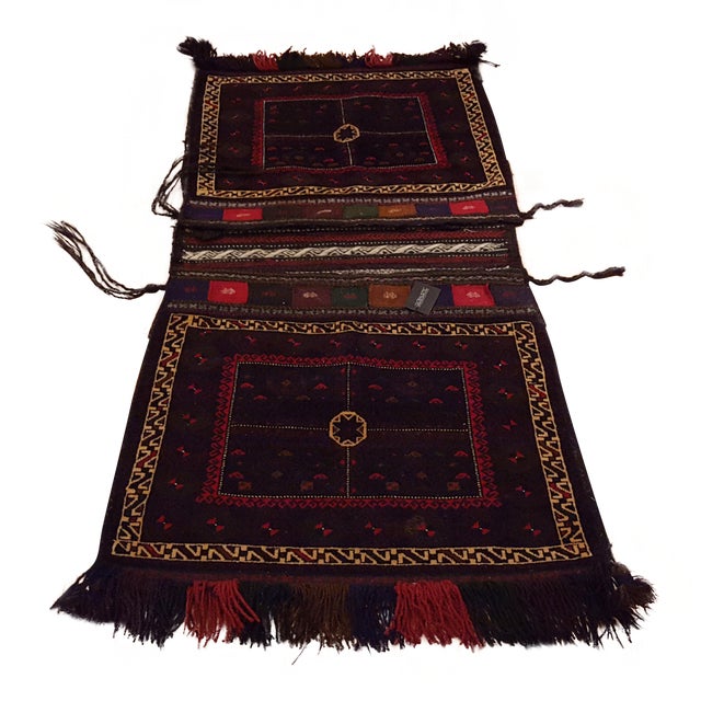 Vintage Camel Saddle Bag From Afghanistan 2′4″ × 5′8″ Chairish