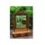 A Scandinavian dressing glass circa 1840 in wavy birch with serpentine drawer fronts and bone pulls. The fine floral...