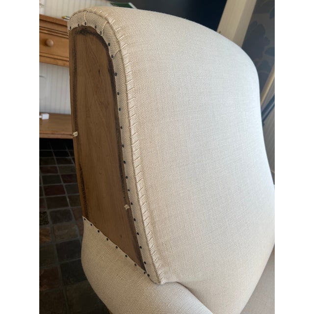 Restoration Hardware Pair of Restoration Hardware Deconstructed French Chairs For Sale - Image 4 of 12