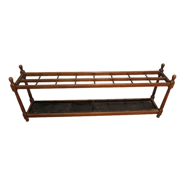 Long Arts and Crafts Umbrella Stand, 1880 For Sale