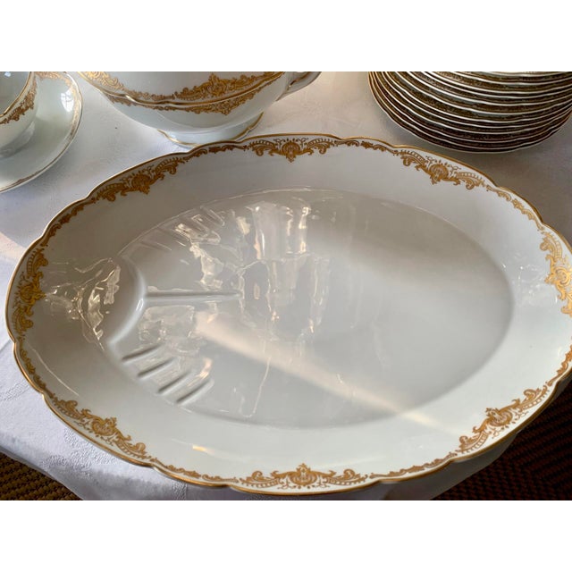 French Dinnerware by Bernardaud Limoges, 1965, Set of 42 For Sale - Image 6 of 12