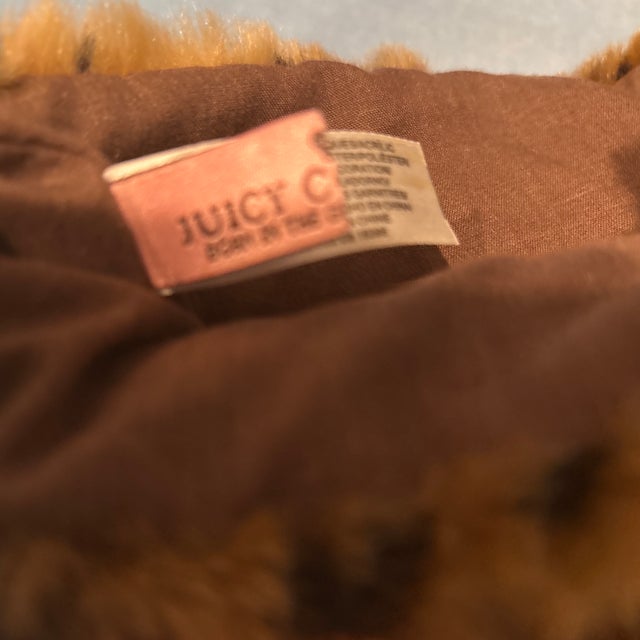American Vintage Juicy Couture Christmas Stocking For Sale - Image 3 of 4