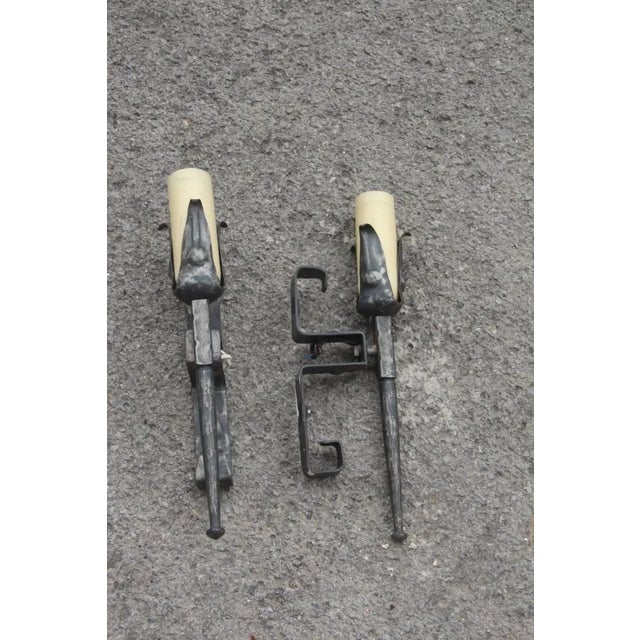 Mid-Century Italian Wall Lights, 1960s, Set of 2 For Sale - Image 6 of 7