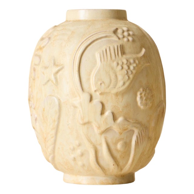 Ceramic Vase by Anna-Lisa Thomson for Upsala Ekeby, 1940s For Sale