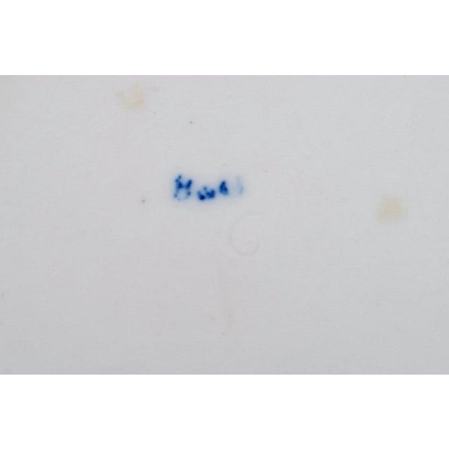 Late 19th Century Plates in Porcelain from Bing & Grøndahl, Set of 6 For Sale - Image 6 of 7