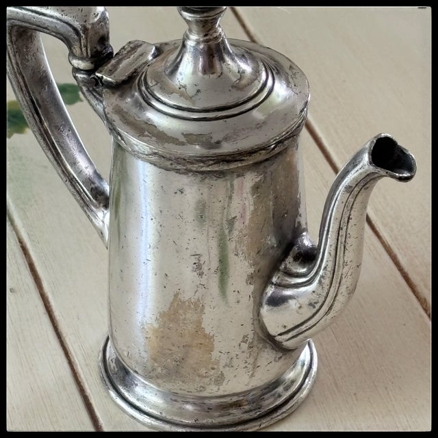 Reed & Barton Antique SilverPlate Teapot N. Plaza Hotel Centrepiece For Sale - Image 4 of 11