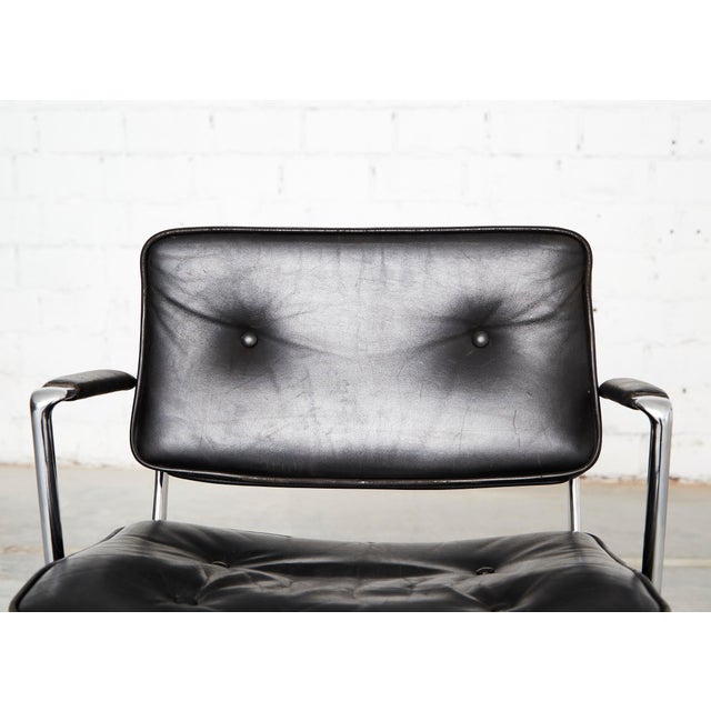 ES102 Intermediate Desk Chair by Ray & Charles Eames for Herman Miller, 1970s For Sale - Image 14 of 15