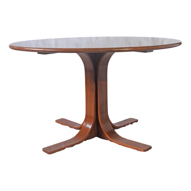 Mid-Century Walnut Dining Table, 1960s For Sale