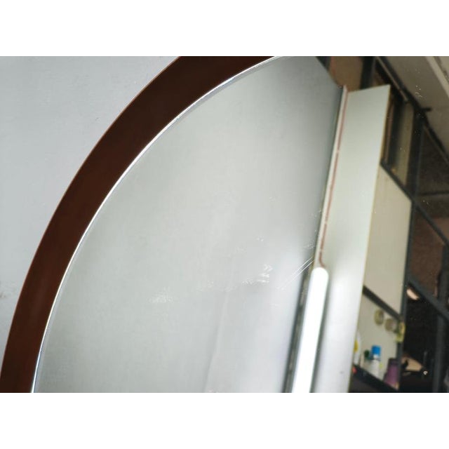Italian Space Age Illuminated Round Mirrors, 1970s, Set of 2 For Sale - Image 6 of 10